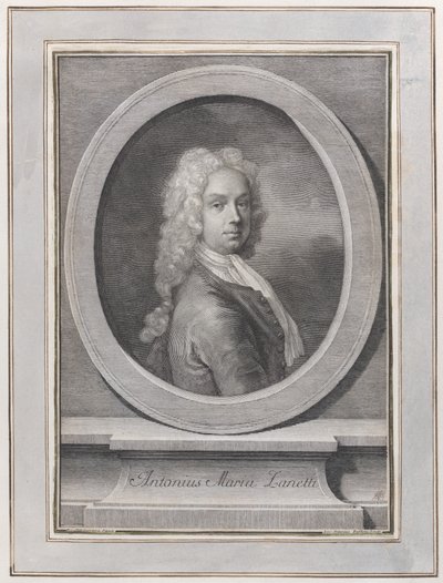 Portrett av Anton Maria Zanetti den eldre, ca. 1725. av Giovanni Antonio Faldoni