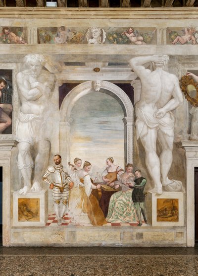 The Concert, Main Hall, ca. 1570 (fresco) av Giovanni Antonio Fasolo