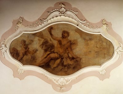 Apollo (fersk) av Giovanni Antonio Guardi
