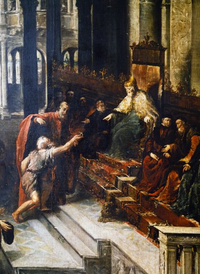 Fisker som gir ringen til dogen av Venezia Bartolomeo Gradenigo av Giovanni Antonio Guardi