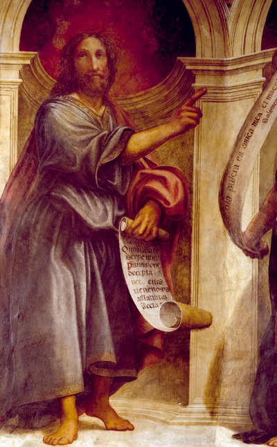 Profeten Jesaja, detalj fra St Anne