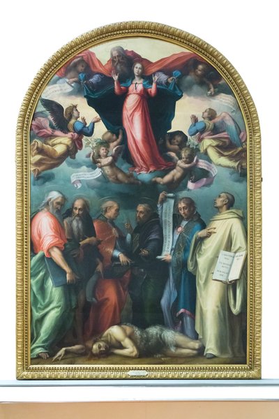 Tvist om den plettfrie unnfangelsen av Giovanni Antonio Sogliani