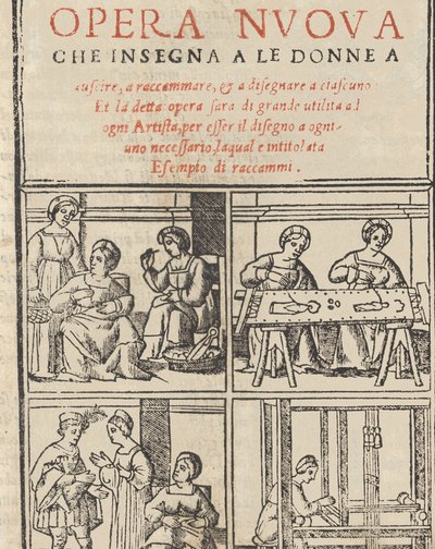 Eksempel på gå til meg, 1530. av Giovanni Antonio Tagliente
