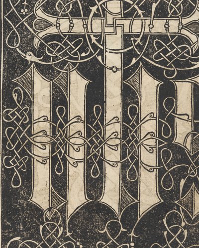 Eksempel på recammi, side 17 recto, 1530. av Giovanni Antonio Tagliente