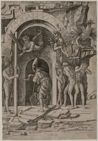 Nedstigning til Limbo av Giovanni Antonio da Brescia