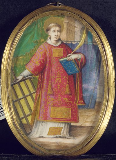 Saint Lawrence av Giovanni B. Castello
