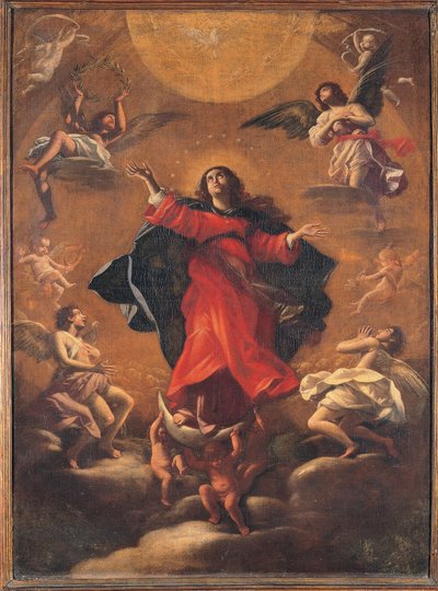 Madonna i ære av Giovanni Baglione