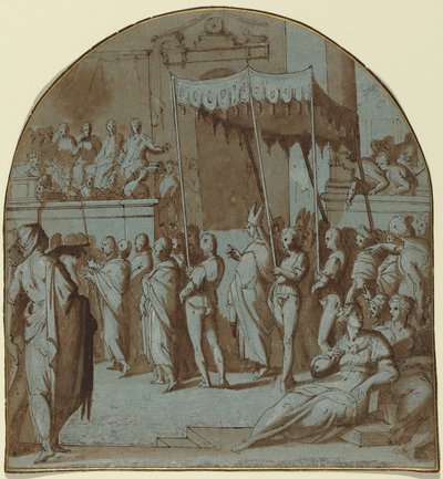 Sankt Antoninus inntog i Firenze av Giovanni Balducci
