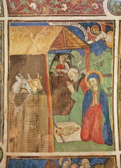 The Nativity, ca. 1480 (fresco) av Giovanni Baleison