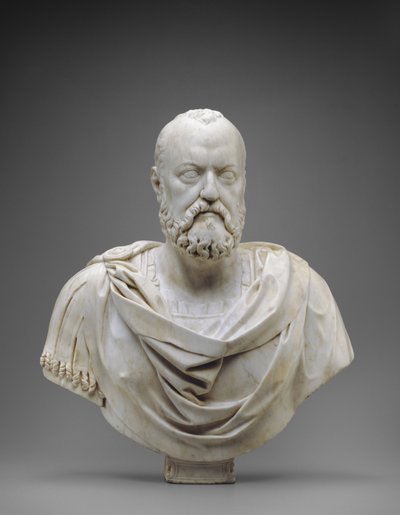 Byste av Cosimo I, storhertug av Toscana, ca. 1572 (marmor) av Giovanni Bandini