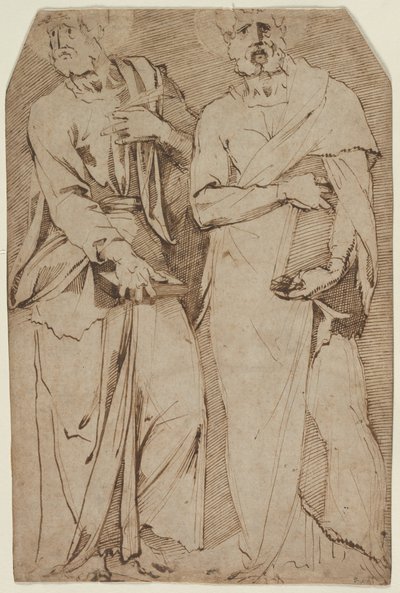 To stående hellige, 1563-1572. av Giovanni Bandini