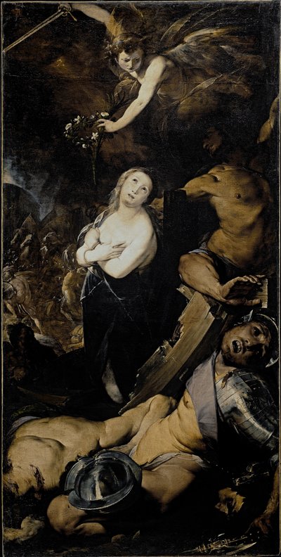 Das Martyrium der Heiligen Katharina von Giovanni Battista  Crespi