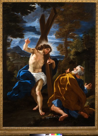 Sir, hvor skal du? (olje på lerret) av Giovanni Battista (1639 1709) Gaulli