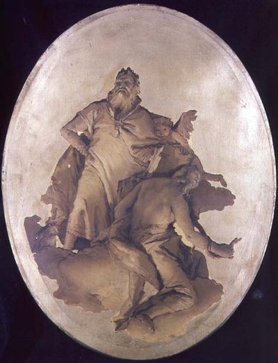 Allegorie von Verdienst und Klugheit von Giovanni Battista Tiepolo
