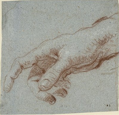 Høyre hånd av Giovanni Battista (1696-1770) Tiepolo