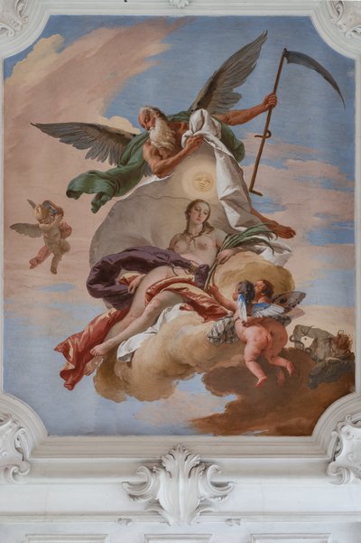 Tiden oppdager sannheten av Giovanni Battista Tiepolo