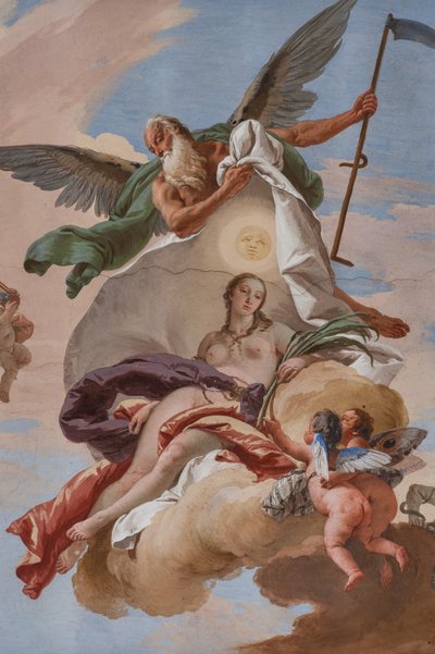 Tiden oppdager sannheten av Giovanni Battista Tiepolo