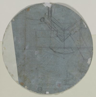 Arkitektonisk skisse verso, andre halvdel av 1600-tallet. av Giovanni Battista Benaschi
