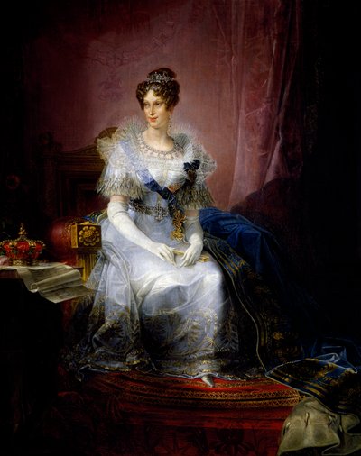 Portrett av Marie Louise, hertuginne av Parma (Wien av Giovanni Battista Borghesi