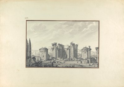Basilikaen i Pergamon av Giovanni Battista Borra