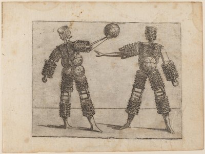 Fra "Bizzarie di diverse figurer" av Giovanni Battista Bracelli