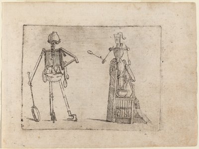 Fra "Bizzarie di diverse figurer" av Giovanni Battista Bracelli