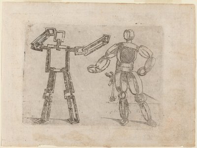Fra "Bizzarie di diverse figurer" av Giovanni Battista Bracelli