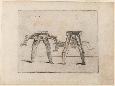 Fra "Bizzarie di diverse figurer" av Giovanni Battista Bracelli