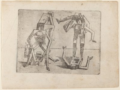 Fra "Bizzarie di diverse figurer" av Giovanni Battista Bracelli