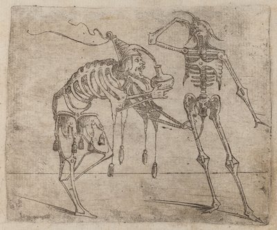 Fra "Bizzarie di diverse figurer" av Giovanni Battista Bracelli