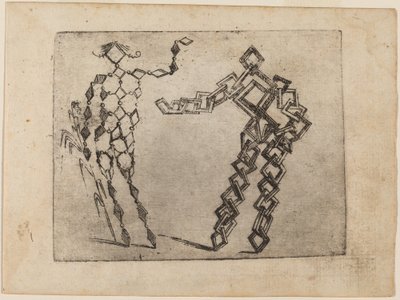 Fra "Bizzarie di diverse figurer" av Giovanni Battista Bracelli