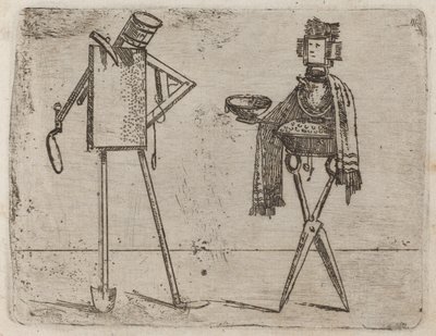 Fra "Bizzarie di diverse figurer" av Giovanni Battista Bracelli