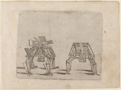Fra "Bizzarie di diverse figurer" av Giovanni Battista Bracelli