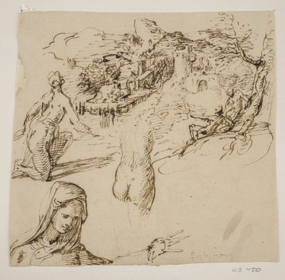 Sovende kriger av Giovanni Battista Caracciolo