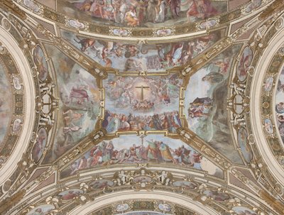Historier om det hellige kors, 1631-32 av Giovanni Battista Carlone