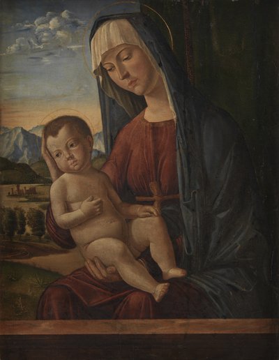 Madonna og barn av Giovanni Battista Cima da Conegliano