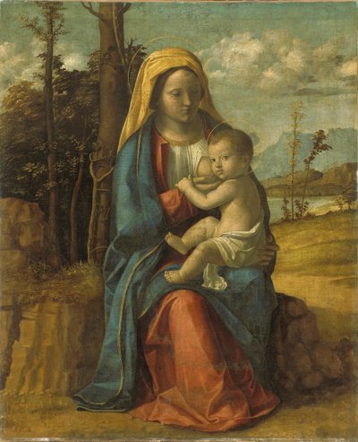 Madonna og barnet av Giovanni Battista Cima da Conegliano