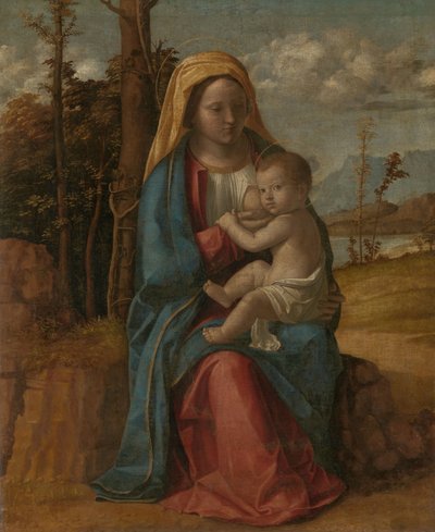 Madonna og barnet av Giovanni Battista Cima da Conegliano