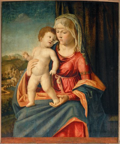 Jomfru og barn … av Giovanni Battista Cima da Conegliano