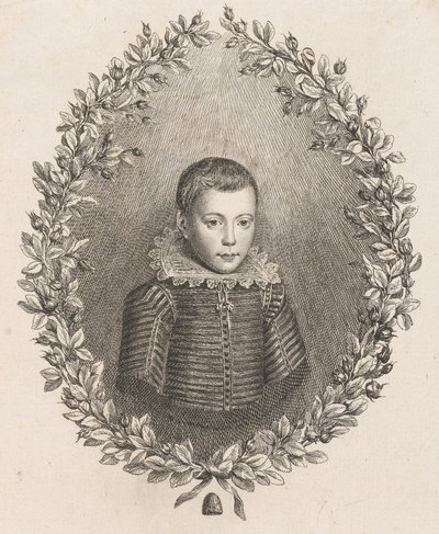 John Milton som gutt, 1760. av Giovanni Battista Cipriani
