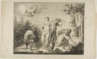 Ulysses og Nausicaa av Giovanni Battista Cipriani