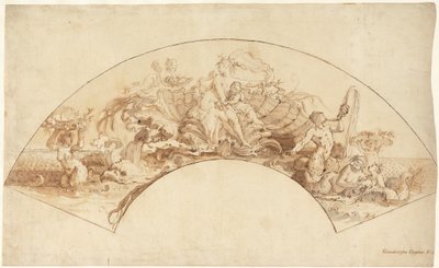 Amfitrittens triumf av Giovanni Battista Crosato