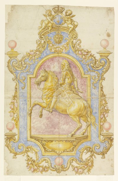 Veggdekorasjon til Cosimo III de 