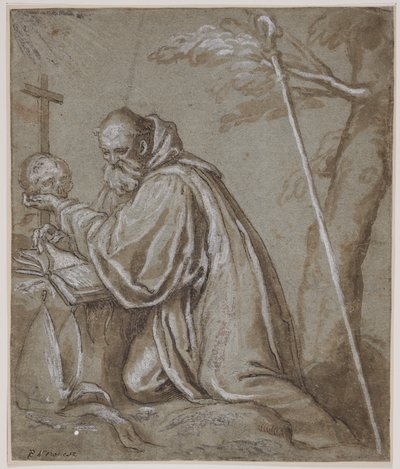 St. Bernard i bot av Giovanni Battista Fontana