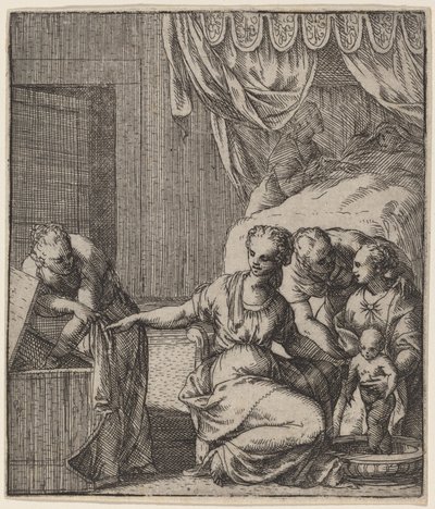 Jomfruens fødsel av Giovanni Battista Fontana