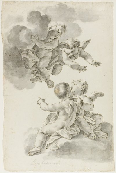 Ovn Putti av Giovanni Battista Gaulli