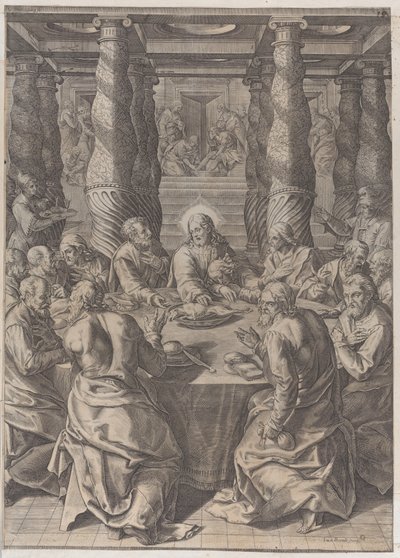 Nattverden, ca. 1580. av Giovanni Battista Mazza