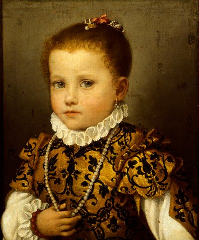 Jente av familien Redetti av Giovanni Battista Moroni