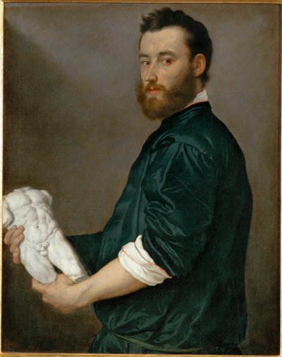 Skulptøren Alessandro Vittoria (maleri på lerret) av Giovanni Battista Moroni
