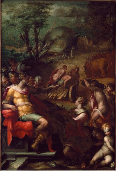 Opprør av ravgrå (maleri av Giovanni Battista Naldini
